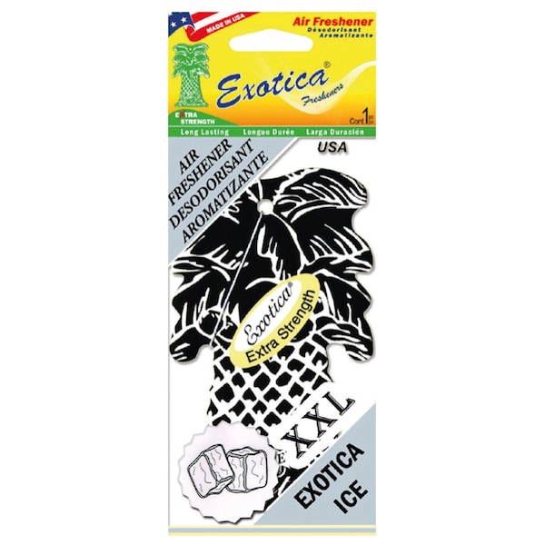 Exotica Fresheners AIR FRESHENER XXL BLACK ICE TRILINGUAL PT1XXLICE - main